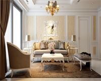 Thiết kế sofa cổ điển - chung cư Hoàng Anh Gia Lai 